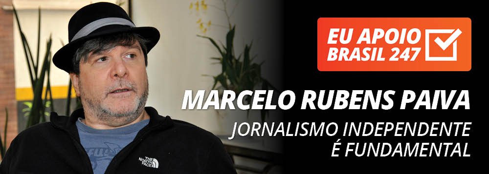 O jornalista, escritor e dramaturgo Marcelo Rubens Paiva apoia a campanha de assinaturas solidárias do Brasil 247. "Viva o jornalismo livre, viva o jornalismo independente. É fundamental para a democracia brasileira que existam meios e grupos trabalhando para o jornalismo independente", diz ele, em seu vídeo de apoio; assista