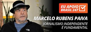 O jornalista, escritor e dramaturgo Marcelo Rubens Paiva apoia a campanha de assinaturas solidárias do Brasil 247. "Viva o jornalismo livre, viva o jornalismo independente. É fundamental para a democracia brasileira que existam meios e grupos trabalhando para o jornalismo independente", diz ele, em seu vídeo de apoio; assista