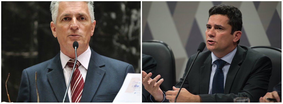 O deputado estadual Rogério Correia (PT) criticou Sérgio Moro, que participa de um evento em Nova Iorque (EUA), organizado por João Doria Júnior, candidato do PSDB ao governo de São Paulo; "Mas não há como negar: Sergio Moro nem disfarça mais sua tucanice (que Aécio Neves, antigo parceiro de fotos de Moro, não sinta ciúmes...)", escreveu o parlamentar no Facebook