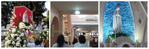 Cerca de 50 mil pessoas participaram no dia de ontem, 13 de Maio, da procissão de N. Senhora de Fátima, em Fortaleza. Este ano, o dia 13 de Maio, dedicado à N.Senhora de Fátima, coincidiu com o Dia das Mães, o que conferiu um caráter ainda mais especial à data. A estimativa dos organizadores é que ao longo do dia, mais de 150 mil pessoas passaram pela igreja, na Av. 13 de Maio