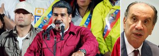As secretarias de Relações Internacionais do PT e PCdoB emitiram uma nota conjunta saudando a vitória de Nicolás Maduro na Venezuela e condenando a subserviência do Itamaraty que subscreveu e está impulsionando um documento do Grupo de Lima de caráter golpista e intervencionista: "O governo ilegítimo de Temer rasga toda a tradição diplomática brasileira de trabalhar para soluções baseadas no diálogo e no respeito à autodeterminação dos povos e nações, envergonhando o país diante do mundo", diz a nota dos dois partidos da esquerda brasileira