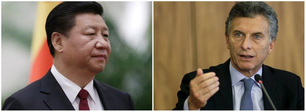 O presidente Xi Jinping não só manifestou seu "firme apoio" aos esforços do governo argentino por manter a estabilidade econômica, como também ofereceu ajuda, se necessário. No comunicado, o governo chinês elogia Macri por ter adotado medidas "oportunas e enérgicas" para lidar com os "fatores externos"; no entanto, pela primeira vez em 15 anos, a Argentina, comandada por Maurício Macri, recorreu ao FMI