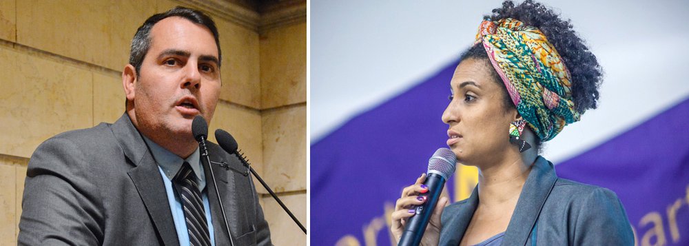 Escutas telefônicas revelam que o vereador Marcello Siciliano (PHS), acusado de ser um dos mandantes do assassinato de Marielle Franco (PSOL), a 14 de março no Rio fazia e recebia favores de milicianos; numa das conversas, um suposto miliciano pede ao vereador que acione o 31º Batalhão da PM, que atende o Recreio dos Bandeirantes e outras áreas da Zona Oeste, depois que "os bandidos lá mataram um amigo nosso"; "Vou mandar botar agora. Na volta passo aí", responde o vereador