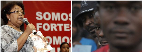 “O Brasil é um país racista, os brasileiros são racistas. A cultura da escravidão ainda está grudada nos poros da sociedade em forma de racismo, um racismo que é a herança mais maldita e danosa dos mais de 330 anos e escravatura”, critica a secretária Nacional de Combate ao Racismo da CUT, Maria Júlia Nogueira