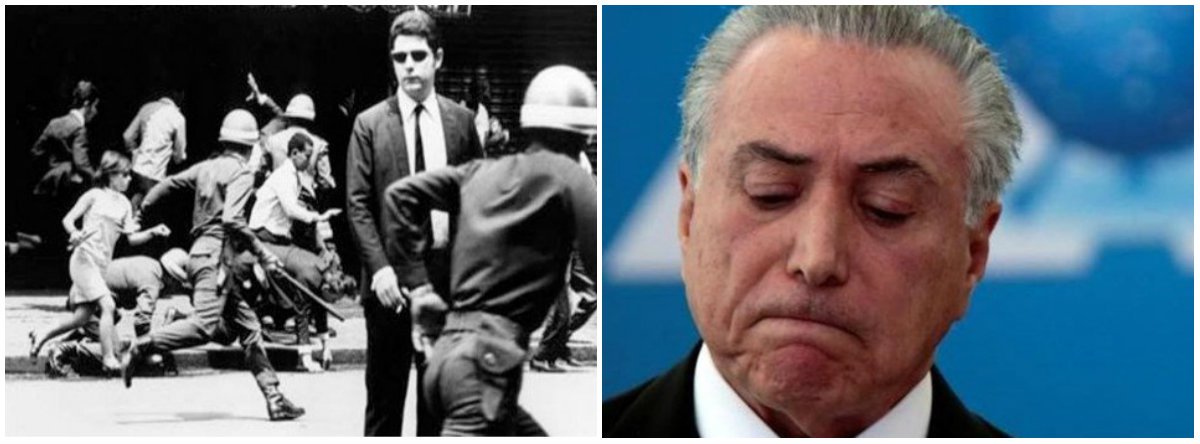 O que o relatório da CIA provou foi o terrorismo de Estado usado pela ditadura militar para eliminar a democracia e oprimir o povo. O Brasil vive atualmente um momento sombrio, dominado por um estado de exceção muito mal coberto pelos trapos de uma Constituição violada, onde quem manda é uma espécie de ditadura de toga aliada a uma mídia golpista