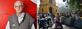 Coordenador da Pastoral do Povo de Rua, de São Paulo, o padre Júlio Lancellotti condena as políticas que levaram o Brasil ao caos social, afirmando que tal quadro é fruto do golpe no País; “O empobrecimento da população está a níveis acelerados. O golpe não é apenas político, ele está golpeando o povo com o desemprego”, alerta, em uma entrevista emocionante concedida à TV 247; defensor da causa Palestina, ele declara que "os palestinos são o paradigma da luta dos fracos, o mundo não pode se calar ou ficar omisso”; assista
