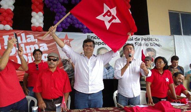 Embora tudo caminhe para que a chapa do governador Flávio Dino continue com Carlos Brandão (PRB) como vice, Weverton Rocha (PDT) e Eliziane Gama (PPS) candidatos ao Senado, o PT exige participação na majoritária; alvo é o Senado e o nome apresentado, inclusive pela presidente nacional Gleisi Hoffman, é o de Márcio Jardim, ex-secretário de Esportes,
