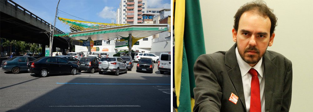 O presidente da Aepet (Associação dos Engenheiros da Petrobras), Felipe Coutinho, esclareceu o conteúdo nocivo da política de preços que, na prática, beneficia os Estados Unidos antes do que o Brasil; “Essa prática adotada pelo governo Temer tira mercado da Petrobras e faz com que o Brasil importe derivados de outros países, especialmente dos estadunidenses”, denuncia; assista sua entrevista à TV 247