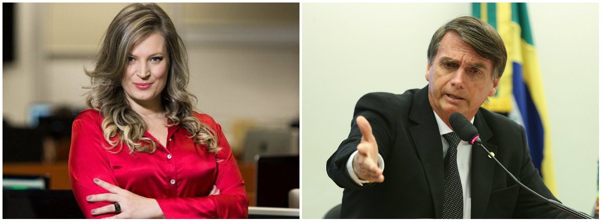 A blogueira Joyce Hasselmann, convidada pelo presidenciável Jair Bolsonaro (PSL-RJ) para se candidatar a senadora, foi condenada a pagar R$ 225 mil de indenização à Editora Abril por “violação de ordem judicial” e “reparação por danos morais” pelo uso indevido da palavra “veja”; de acordo com a sentença, ela tem de “abster-se de usar a expressão ‘veja’ como elemento identificatório por quaisquer meios”
