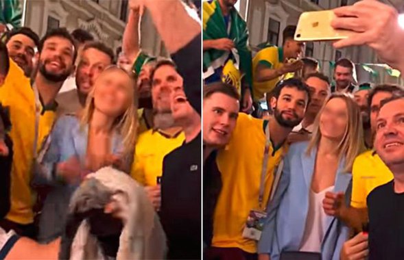 Artistas criticaram com veemência o vídeo em que torcedores brasileiros insultam e assediam jovens russas, num espetáculo grotesco de machismo e misoginia; Henri Castelli protestou: “será que não tem mãe?”; youtuber Kéfera e Adriane Galisteu também se manifestaram