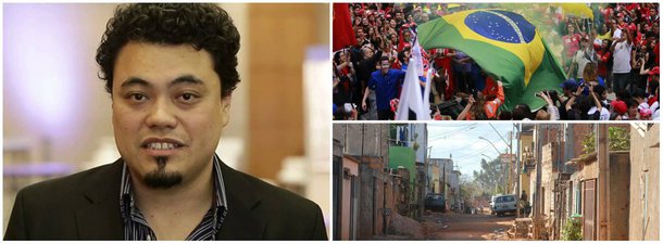Jornalista Leonardo Sakamoto ironiza, dizendo que "seguimos repetindo um belo conto de fadas, que ensina que todos podem chegar lá. Depende apenas de cada um. Basta apenas 'estudar por conta própria', 'trabalhar duro' e 'confiar em Deus'". "Por isso, se não conseguir, a culpa é sua.."