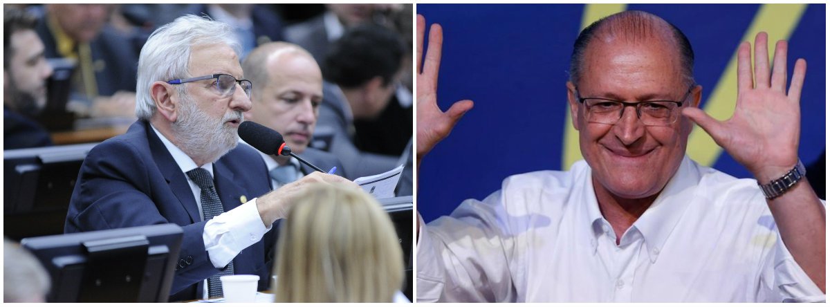 "Gente! A campanha de Alckmin tá caindo no ridículo como em 2010. Esta de contratar claque p/ aplaudi-lo em aeroporto, não é só desespero tucano p/competir c/Bolsonaro, é a demonstração cabal do estrago q o apoio ao golpe fez aos tucanos", afirmou o deputado federal Ivan Valente (Psol-SP)