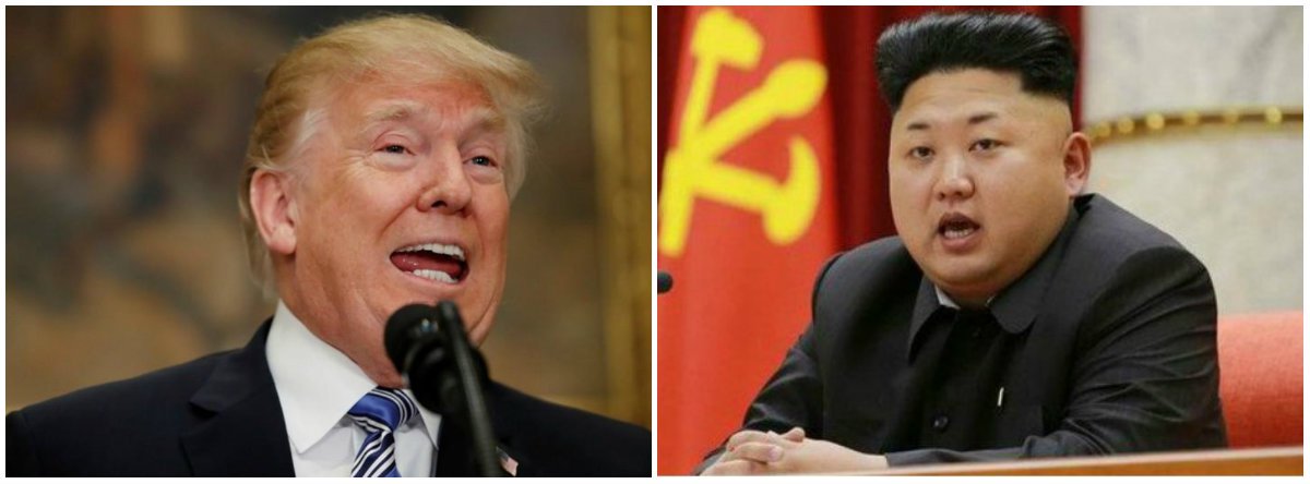 O presidente dos Estados Unidos, Donald Trump, disse que a data e o local para uma reunião com o líder da Coreia do Norte, Kim Jong Un, foram definidos e que os detalhes serão anunciados em breve; a Casa Branca disse que a cúpula histórica com o líder asiático poderá ocorrer neste mês, desde que a Coreia do Norte faça certas concessões