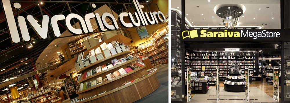 "Depois que o pior da crise parecia ter ficado para trás, o cenário difícil volta", informa Maurício Meireles, no Painel das Letras, na Folha; "Em uma coincidência rara, tanto a Saraiva quanto a Livraria Cultura passaram a atrasar pagamentos às editoras"; em algumas editoras, as duas juntas chegam a ser responsáveis por 40% do faturamento