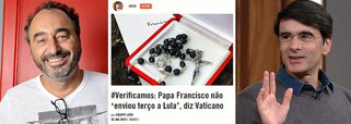 O jornalista e editor do Portal Fórum, Renato Rovai, aborda a nova prática de censura estabelecida pelas agências de checagem de notícias que puniu, de forma arbitrária, os sites progressistas Brasil 247, DCM e Portal Fórum, utilizando o argumento fictício de que estariam propagando matérias falsas; "Nosso trabalho é sério, quero debater com o João Moreira Salles, fundador da Agência Lupa, qual é o papel do jornalismo"; Confira a entrevista