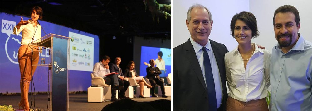 Pré-candidata do PCdoB, Manuela D'Ávila participou nesta quinta-feira, 10, de debate com presidenciáveis em Gramado e defendeu o papel do estado na recomposição da capacidade de investimentos do País como solução da grave crise econômica e política; antes do evento, Manuela conversou com Ciro Gomes (PDT) e defendeu o diálogo entre as candidaturas da esquerda; "Fiz a minha pregação de sempre: paciência mútua, respeito pelas candidaturas postas, concentrarmo-nos no que nos une e não nos que divide. Somos concorrentes mas os adversários estão do outro lado", afirmou