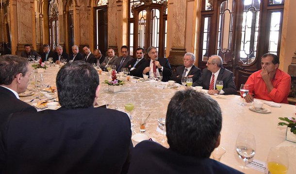 Governador Fernando Pimentel participa de encontro com Presidentes de Associações dos Municipios. 10-05-2018- Palácio da Liberdade Foto: Manoel Marques/imprensa-MG
