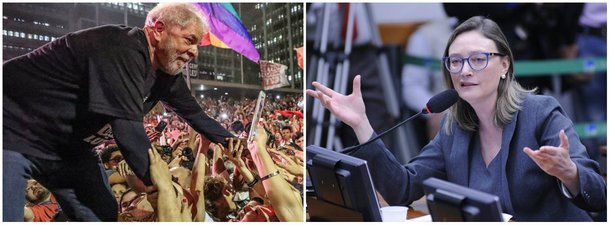 Após a notícia de que há vídeos gravados do ex-presidente Lula para serem publicados durante a campanha, o deputada Maria do Rosário (PT-RS) reforçou que "não tem plano B" para o partido na eleição; "Lula tá firme na área. Temos programas de TV preparados e Lulas em todo o Brasil. É o candidato do povo. A melhor resposta pela democracia é o voto popular levá-lo à Presidência da República"