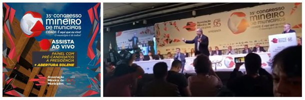 Conhecido por seu temperamento explosivo, o pré-candidato à presidência pelo PDT, Ciro Gomes participava hoje (19) de um debate com os presidenciáveis, no 35º Congresso Mineiro de Municípios e teria se irritado com uma interrupção do mediador, quando respondia a primeira pergunta, abandonando o evento, após ser vaiado pela platéia