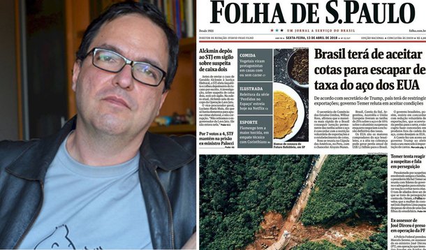 O cientista político e professor da UnB anunciou nesta sexta-feira, 13, que cancelou sua assinatura do jornal Folha de S. Paulo, iniciada há mais de 20 anos; "Fui levado a isso pela piora constante da qualidade de seu jornalismo, por sua aposta crescente numa manipulação cada vez mais desavergonhada da informação", disse Miguel