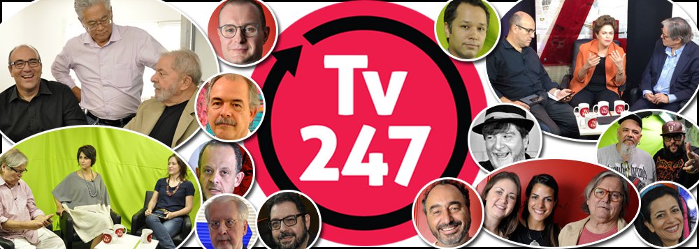 Nesta sexta-feira (15) a TV 247 celebra um momento histórico; Seu canal na plataforma Youtube ultrapassou a marca dos 100 mil inscritos; "Chegamos aos 100 mil graças ao carinho de todos os telespectadores, que se converteram em guerreiros nessa luta pela informação de qualidade, em tempos tão difíceis para o Brasil", comemora o jornalista Leonardo Attuch, editor do 247