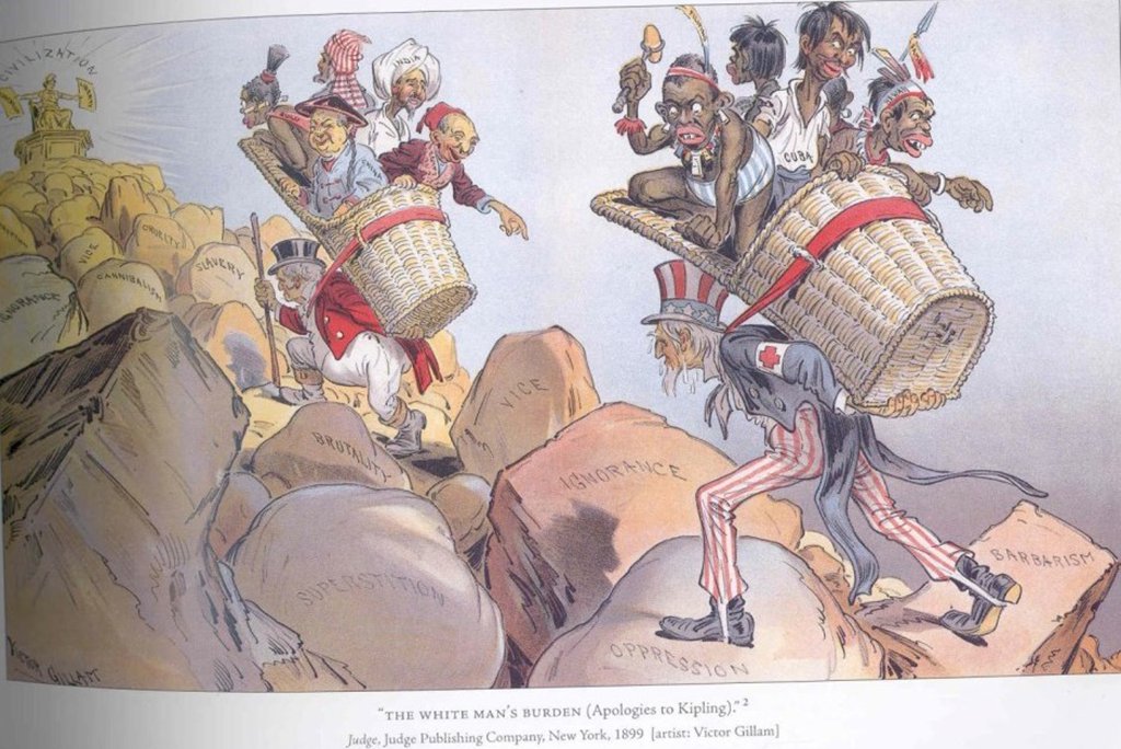 Pois o "fardo do homem branco" de ontem é o "fardo do cidadão de bem" de hoje. Passa-se o tempo, mas o cerne do preconceito de classe continua o mesmo, ainda que por formas distintas. As classes dominantes, em todo o mundo, posam como a vítima de um pesado fardo atribuído a si próprias, como se destinadas a sofrer pelos desvalidos