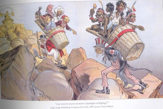 Pois o "fardo do homem branco" de ontem é o "fardo do cidadão de bem" de hoje. Passa-se o tempo, mas o cerne do preconceito de classe continua o mesmo, ainda que por formas distintas. As classes dominantes, em todo o mundo, posam como a vítima de um pesado fardo atribuído a si próprias, como se destinadas a sofrer pelos desvalidos