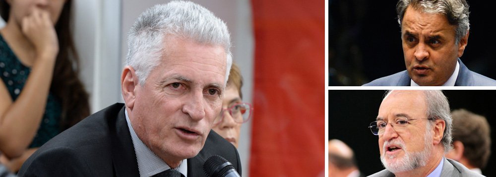 O deputado Rogério Correia teme que o processo do senador Aécio Neves do STF na justiça de Minas tramite lentamente como o do também tucano condenado por peculato e lavagem de dinheiro e que permanece solto: o ex-governador Eduardo Azeredo; "A decisão foi do ministro do STF, Alexandre de Moraes, aquele que era filiado ao PSDB, foi secretário de Alckmin em SP e ministro de Temer em Brasília”, diz Correia