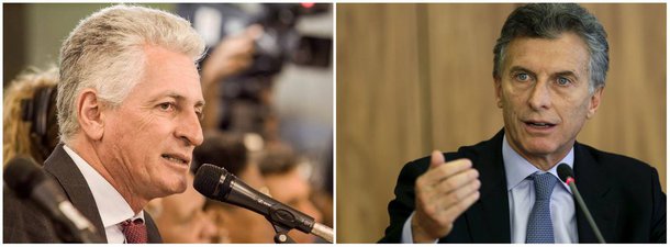 "Maurício Macri, o presidente que está jogando a Argentina na lama e de volta ao FMI, era até há pouco tempo o ídolo da turma que liderou e apoiou o golpe no Brasil", disse o deputado estadual Rogério Correia (PT), citando "Aécio Neves, Bolsonaro, Doria, FHC, Temer e até o ex-candidato de laboratório da Globo, o apresentador Luciano Huck"; segundo o parlamentar, Macri está "trazendo de volta uma situação que os argentinos e os brasileiros não têm nenhuma saudade"