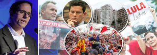 O codiretor do Centro de Pesquisa Econômica e Política, em Washington, Mark Weisbrot, diz considerar uma "surpreendente falta de atenção da mídia — tanto nacional quanto internacional — às evidências com as quais o ex-presidente Luiz Inácio Lula da Silva foi condenado em julho de 2017 e preso no último dia 7 de abril"; "Com controle suficiente sobre o Judiciário e a mídia, a elite tradicional do Brasil acredita que possa deixar de lado o Estado de Direito e decidir quem pode concorrer à Presidência ou permanecer no cargo depois de eleitos. Nos próximos meses, o mundo vai ver se eles realmente possuem esse poder irrestrito", ressalta