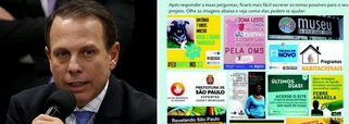 A prefeitura de São Paulo está sendo acusada de utilizar imagens colocadas em livros didáticos para fazer propaganda política em ano eleitoral, inclusive com fotos publicitárias da gestão do ex-prefeito João Doria (PSDB), decretos e projetos de vereadores; segundo alguns críticos, há, em algumas situações, escolha de textos que fariam parte de uma campanha de difamação do PT em ano eleitoral