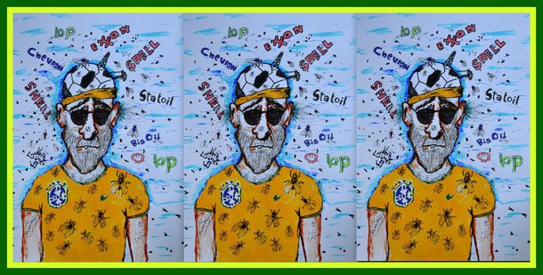 Enquanto a Argentina está afundando na usura do FMI, o Brasil pode seguir o mesmo caminho se for distraído pelo barulho do futebol e pelo zumbido das moscas