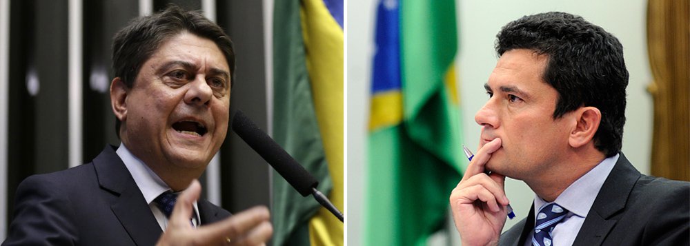 Deputado Wadih Damous (PT-RJ) denunciou a decisão de Sérgio Moro de se arvorar dono das provas obtidas pela Lava Jato e impedir que os órgãos de controle ‘incomodem’ criminosos delatores; parlamentar denunciou, também, outra decisão de Moro: a de se negar a julgar o processo que envolve o ex-governador do Paraná  Beto Richa (PSDB): “Se Moro tirar a toga de justiceiro, por baixo vai aparecer a camiseta do PSDB”