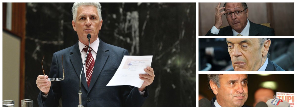 Utilizando matérias veiculadas pela mídia tradicional, o deputado estadual Rogério Correia (PT-MG) elencou uma série de publicações que, segundo ele, mostram que "o Judiciário parcial continua sendo o paraíso para quem é do PSDB e da direita no Brasil"; "Enquanto isso, o presidente mais popular da história e líder disparado em todas as pesquisas segue confinado em Curitiba, mesmo sem nenhuma prova contra...", diz no Facebook