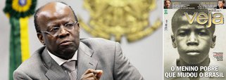 O anúncio do ex-ministro Joaquim Barbosa nesta terça-feira, 8, de que não disputará a presidência da República, além de desconcertante para o PSB, confirma o fracasso de mais um balão de ensaio fabricado pela mídia; Barbosa, que já foi retratado como "o menino pobre que mudou o Brasil", vinha sendo apontado pela mídia como uma opção da centro-direita e chegou a ter 10% de intenções no último Datafolha; depois dos fracassos de Luciano Huck e Barbosa, qual será a aposta da mídia para tentar manter a agenda do golpismo?