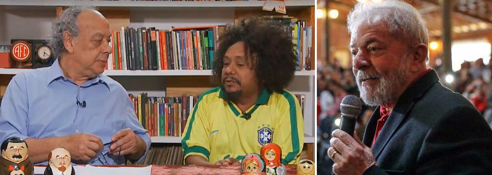 "Não vamos menosprezar a Costa Rica", comentou o ex-presidente Lula no programa "Papo com Trajano", sobre o jogo da seleção brasileira na próxima sexta-feira 18; "Não podemos esquecer que o pequeno Davi venceu o Golias", destacou