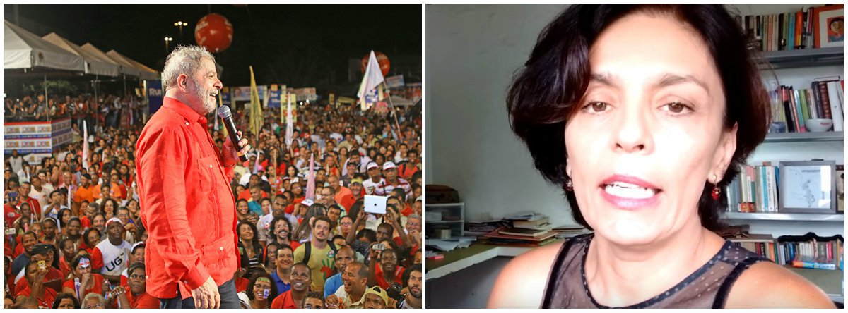"'Risco de o PT encolher nas urnas'. jornalismo ou torcida? O que vimos hoje indica o contrário, não só para o PT, mas para toda a esquerda", escreveu a jornalista Cynara Menezes em sua conta no Twitter; "O PT vai 'encolher' tanto que na Bahia o neto de ACM até já desistiu de concorrer com medo do couro que ia levar do petista Rui Costa", acrescentou