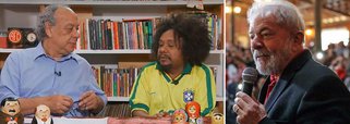 "Não vamos menosprezar a Costa Rica", comentou o ex-presidente Lula no programa "Papo com Trajano", sobre o jogo da seleção brasileira na próxima sexta-feira 18; "Não podemos esquecer que o pequeno Davi venceu o Golias", destacou