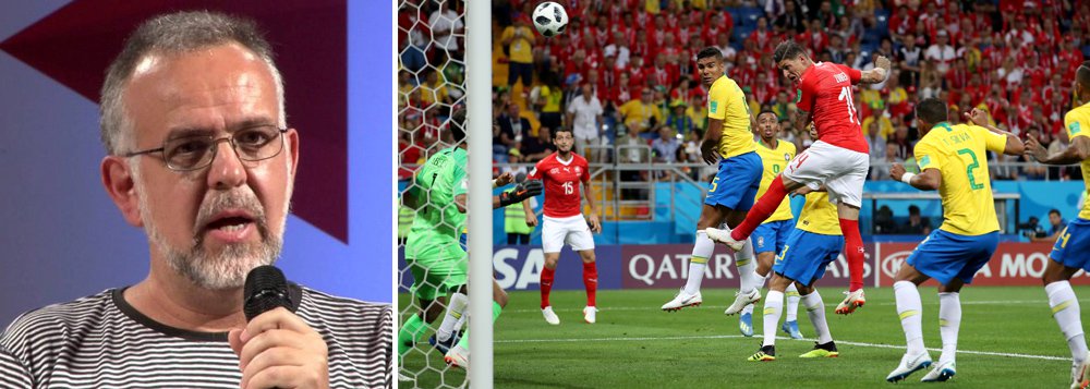 Para o jornalista Kiko Nogueira, do Diário do Centro do Mundo, a seleção brasileira virou caso de Procon; "O time de Tite foi medíocre. Sem brilho, sem vigor, sensaborão. É caso de Procon. Galvão inventou que Ramos é chamado de 'o juiz que erra' em seu país, ou 'o cara das confusões'"