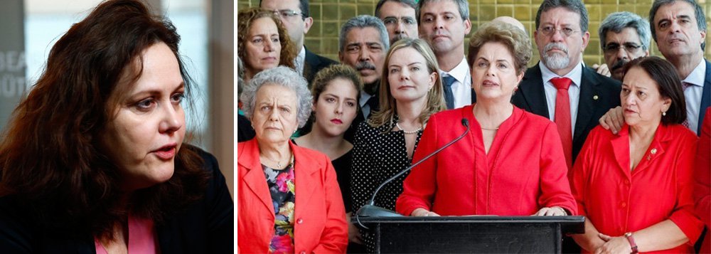 A cineasta Maria Augusta Ramos, diretora do filme ‘O Processo’ sobre o impeachment de Dilma Rousseff, dá uma entrevista ao site Brasil de Fato e afirma que é essencial rever esse momento para que se entenda o presente e se repense o futuro; Guta afirma que se lançou ao filme com a urgência que caracteriza o ímpeto cidadão: “não sabia o que iria encontrar”, ela diz