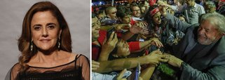 A atriz Marieta Severo disse que ficou muito triste com a prisão de Lula, que, segundo ela, foi "armada juridicamente"; "É evidente que não há prova suficiente. Independentemente dos erros, não vão acabar com a semente que o Lula plantou", afirma; para ela, "não deixar visitarem Lula na prisão faz parte do jogo em relação à próxima eleição. É a lama. Nos anos Lula, tinha a sensação de que alguém estava fazendo algo para diminuir a desigualdade social"
