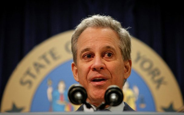 Procurador-geral do Estado de Nova York, Eric Schneiderman 12/02/2018 REUTERS/Brendan McDermid