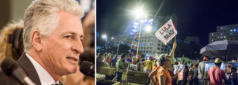 No dia em que milhares de pessoas foram às ruas de Belo Horizonte para defender a liberdade do ex-presidente Lula preso em Curitiba (PR) desde sábado (7), o deputado estadual Rogério Correia (PT) também afirmou ser “impressionante como cada vez mais pessoas estão percebendo a trama da elite e mostrando sua revolta, defendendo Lula, o cumprimento da Constituição e a democracia”