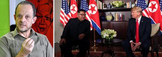 O jornalista Breno Altman avalia o encontro do presidente dos Estados Unidos Donald Trump com o líder da Coreia do Norte Kim Jong-um; "A Coreia do Norte conseguiu transformar sua capacidade militar e nuclear num instrumento de diplomacia, não tenho dúvidas que os Estados Unidos ficaram de joelhos", analisa; ele comenta ainda o cenário político nacional, como a pesquisa Datafolha e o problema da direita nas eleições; assista à íntegra