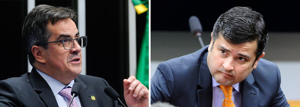 Senador e presidente do PP, Ciro Nogueira, que, juntamente com o deputado federal Eduardo da Fonte (PP-PE), é alvo de mandados de busca e apreensão no âmbito da Operação Lava Jato; eles são suspeitos da prática do crime de obstrução de Justiça; operação da PF deflagrada nesta terça-feira (24) investiga o pagamento de propina por parte da empreiteira Queiroz Galvão a políticos do PP