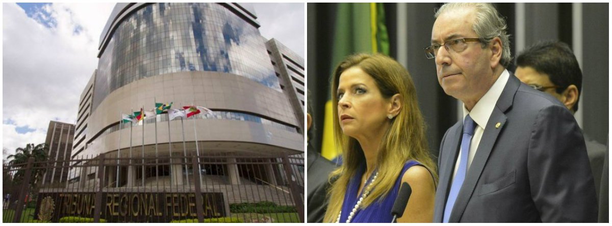 A esposa do ex-presidente da Câmara Eduardo Cunha, Cláudia Cruz, que tem dívidas tributárias por autuação de remessa ilegal de recursos ao exterior, pedia que fossem priorizados esses débitos e liberados cerca de R$ 620 mil retidos para possível ressarcimento ao erário em caso de condenação na ação de improbidade