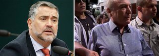 Deputado Paulo Pimenta, líder do PT na Câmara, criticou a aparição de Michel Temer na região do Largo Paysandu, no centro de São Paulo, onde ocorreu o desabamento e incêndio do Edifício Wilton Paes de Almeida; "Eu fico me perguntando, o que um corrupto odiado pelo povo foi fazer no local da tragédia em SP? #ForaTemer!!", questionou Pimenta pelo Twitter, ao compartilhar vídeo que mostra Temer sendo escorraçado pela população e saindo às pressas do local do acidente