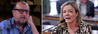 Jornalista e escritor Xico Sá criticou uma possível investigação da Procuradoria-Geral da República sobre as declarações da presidente nacional do PT, senadora Gleisi Hoffmann (PR), em vídeo enviado para a Al Jazeera, rede de Tv do Qatar; "Fake news é café pequeno no Brasil, aqui a gente vive a pós-ficção", afirmou o escritor no Twitter