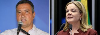 O governador Rui Costa diz que a presidente do PT, Gleisi Hoffmann, não tem "legitimidade nem autoridade" para discutir uma alternativa a Lula na eleição presidencial; para Rui, a iniciativa sobre o substituto caberá exclusivamente a Lula; "nenhum de nós, nem governador nem presidente do PT tem legitimidade nem autoridade para discutir qualquer alternativa. E, se isso ocorrer, dever partir dele próprio", afirma