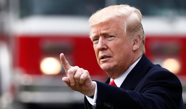 Presidente dos Estados Unidos, Donald Trump, em Washington 29/03/2018 REUTERS/Carlos Barria